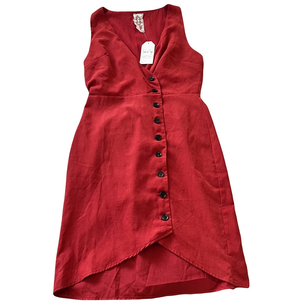 NWT button down dress